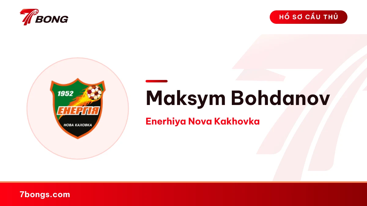 Maksym Bohdanov — Enerhiya Nova Kakhovka