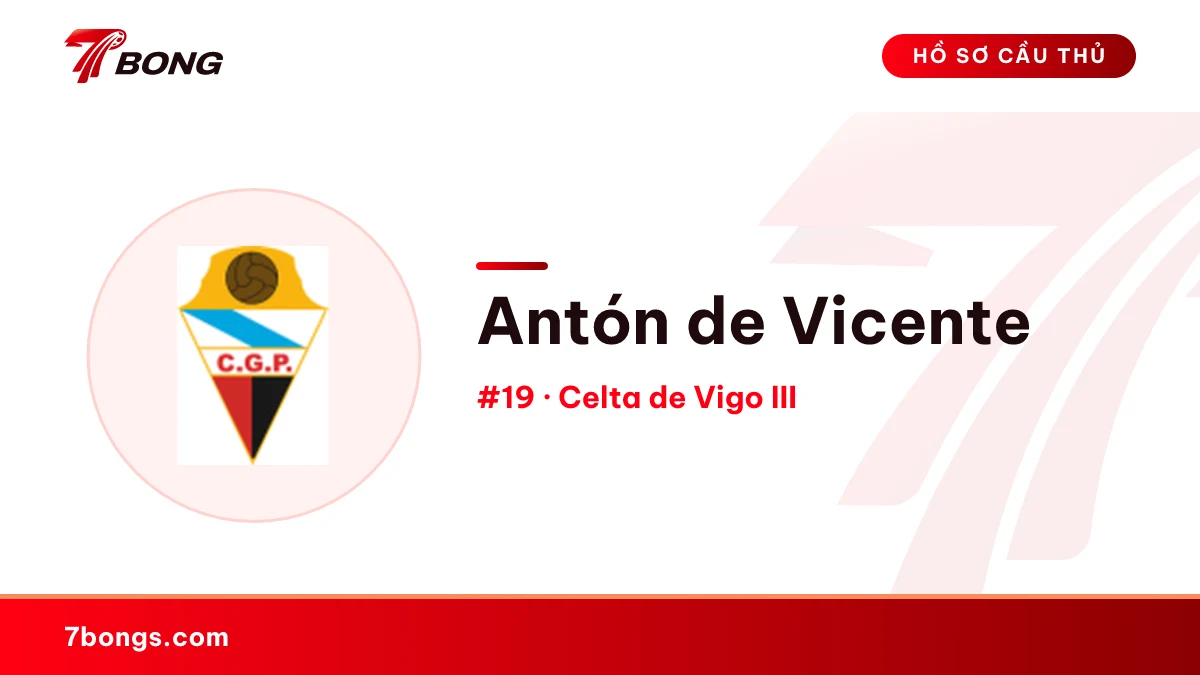 Antón de Vicente — Celta de Vigo III