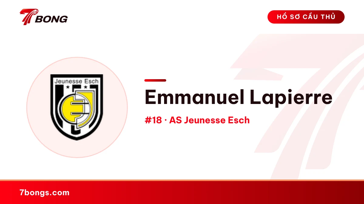 Emmanuel Lapierre — AS Jeunesse Esch
