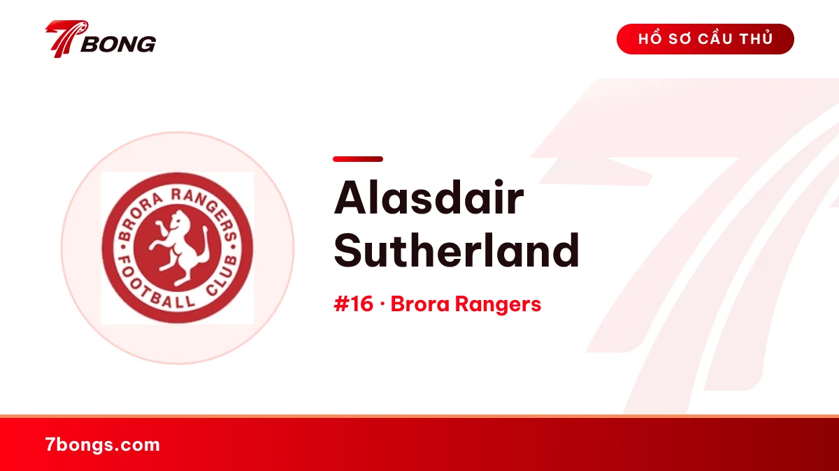 Alasdair Sutherland — Brora Rangers