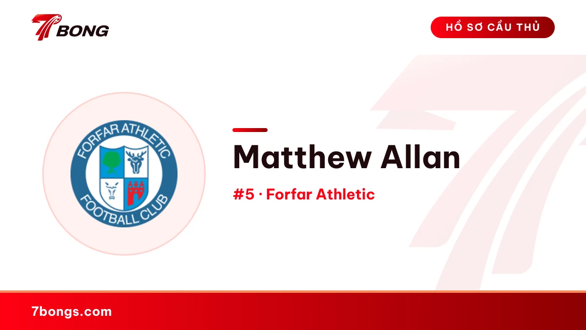 Matthew Allan — Forfar Athletic