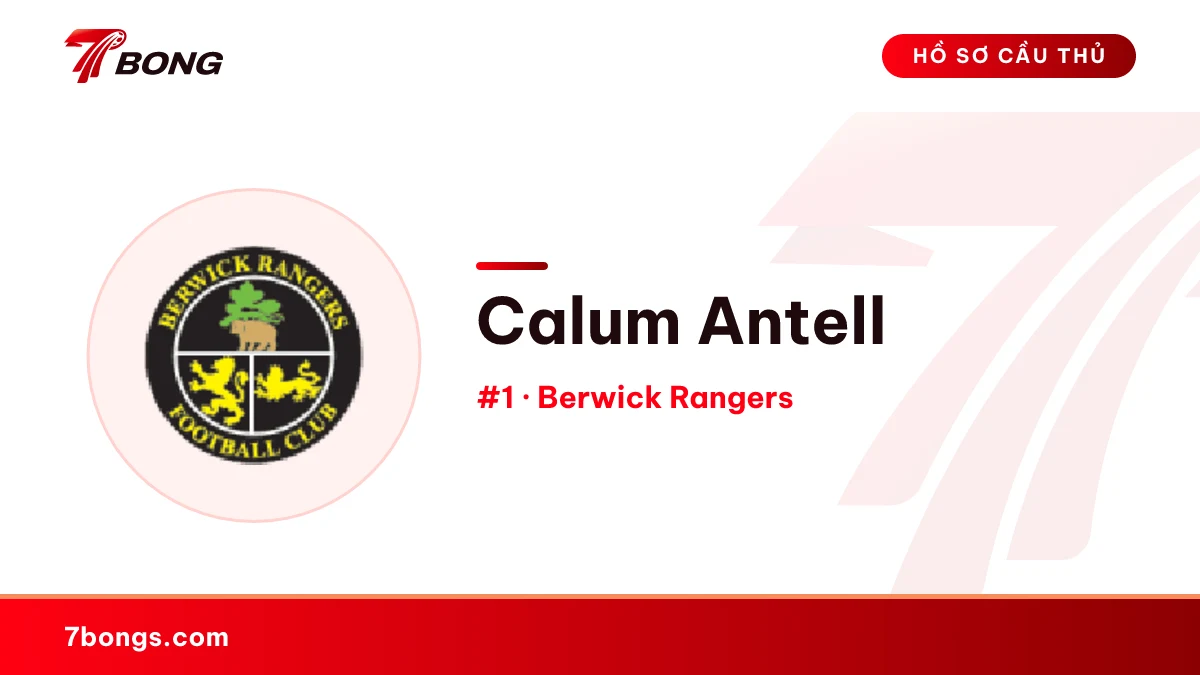 Calum Antell — Berwick Rangers