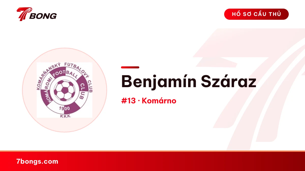 Benjamín Száraz — Komárno