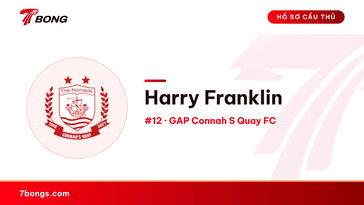 Harry Franklin — GAP Connah S Quay FC