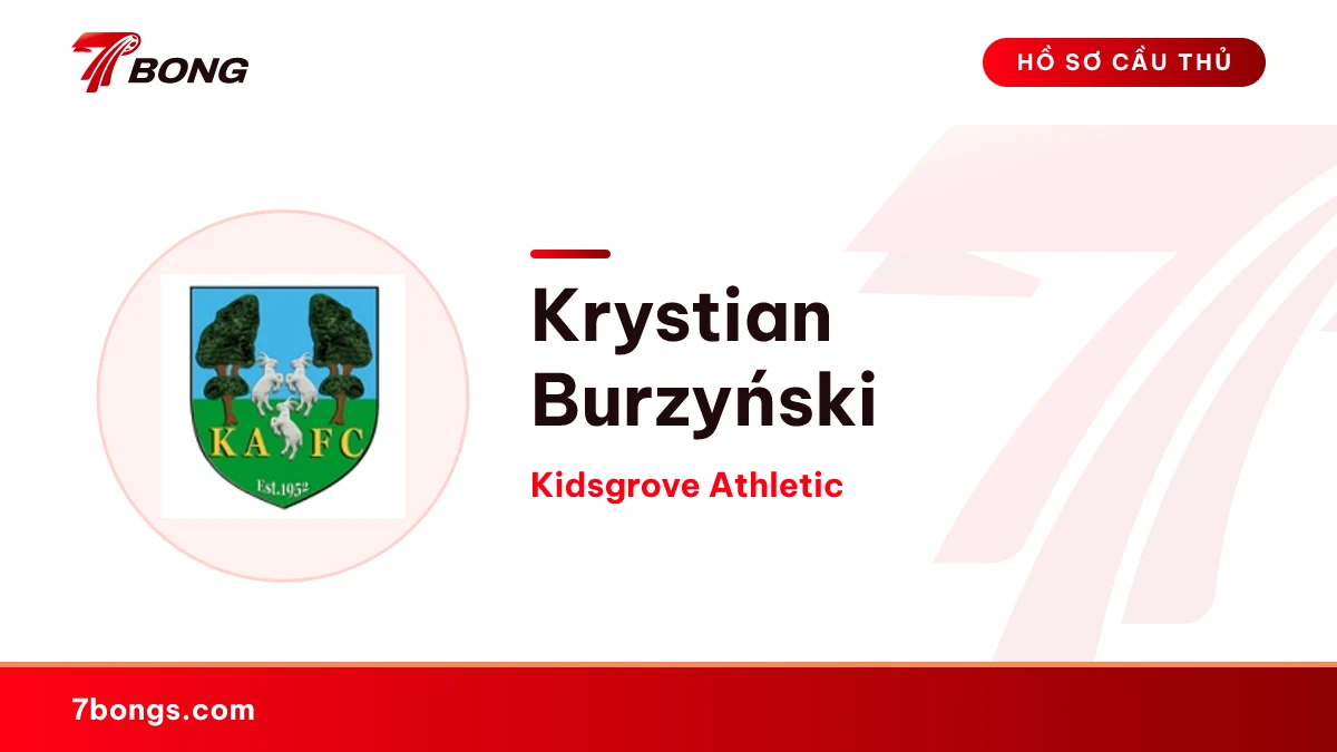Krystian Burzyński — Kidsgrove Athletic
