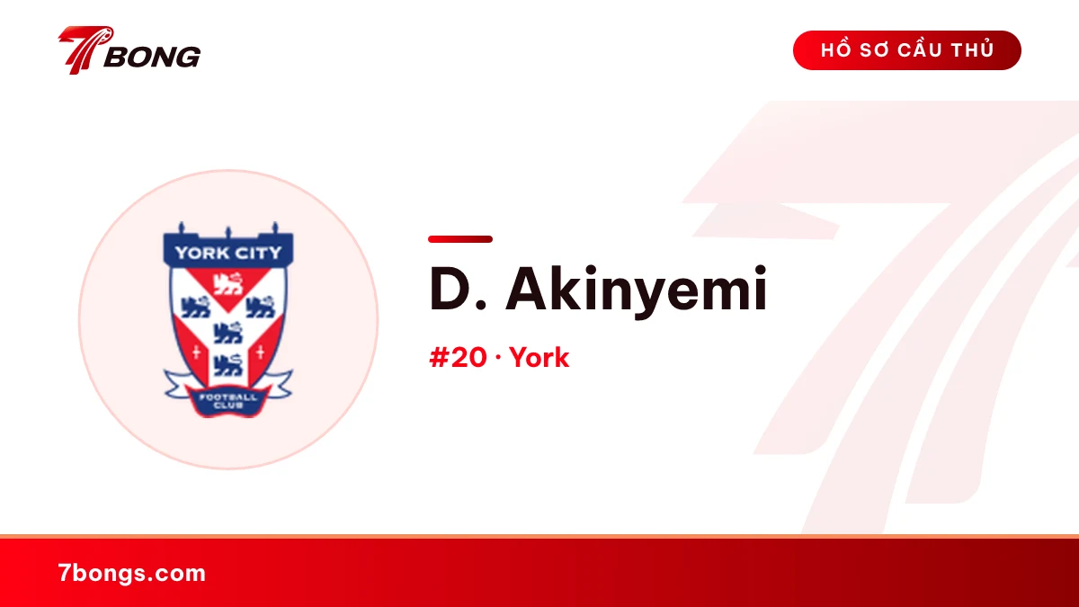 D. Akinyemi — York