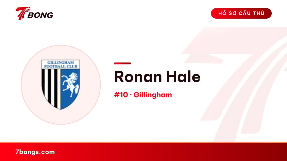 Ronan Hale — Gillingham