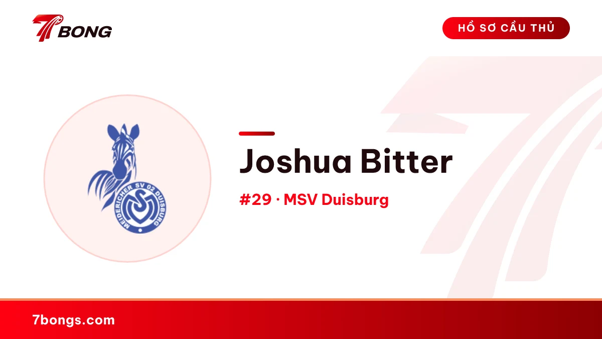 Joshua Bitter — MSV Duisburg