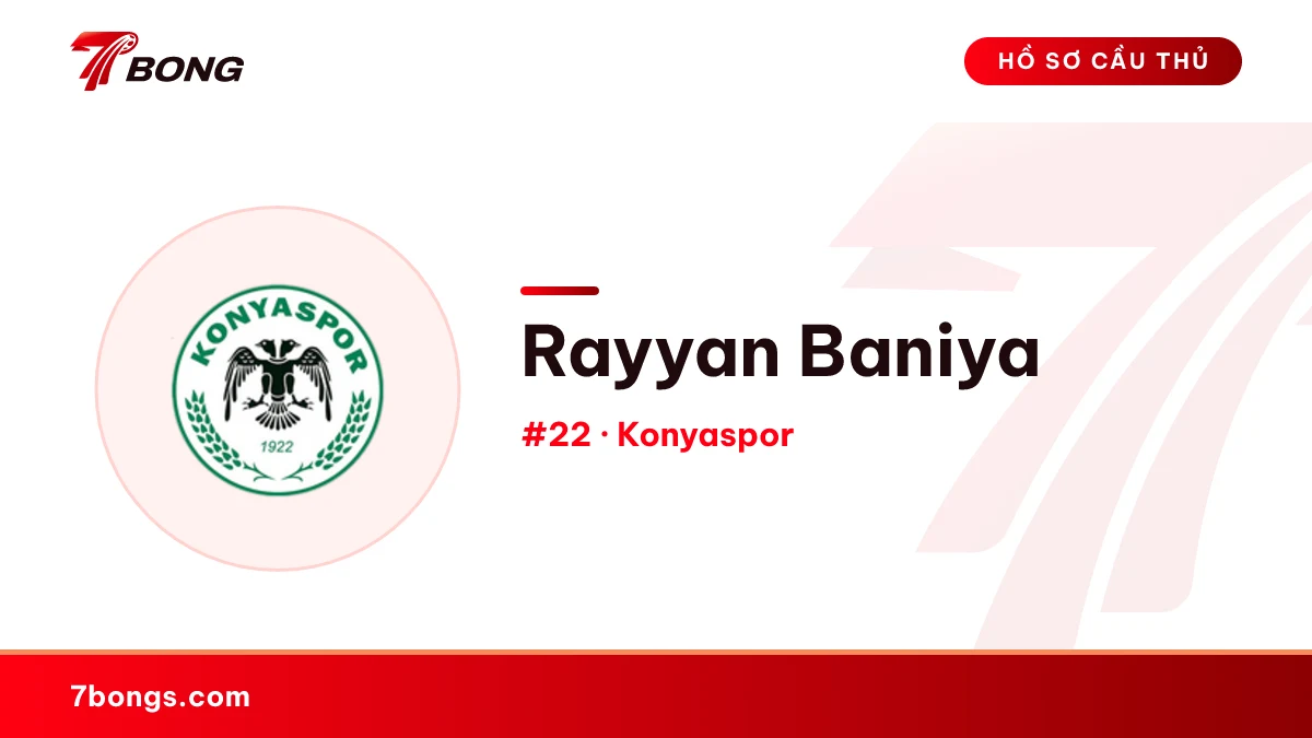 Rayyan Baniya — Konyaspor