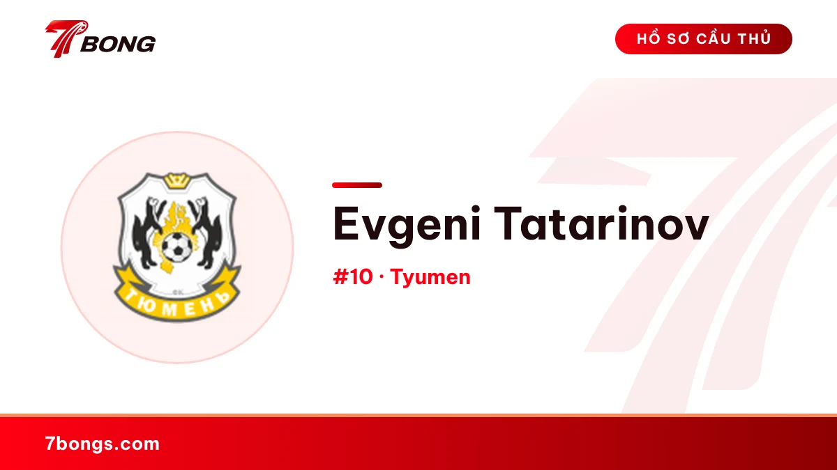 Evgeni Tatarinov — Tyumen