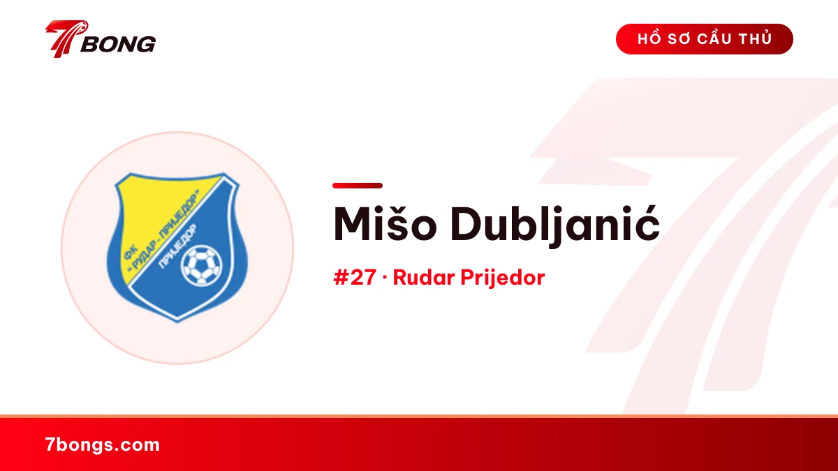 Mišo Dubljanić — Rudar Prijedor