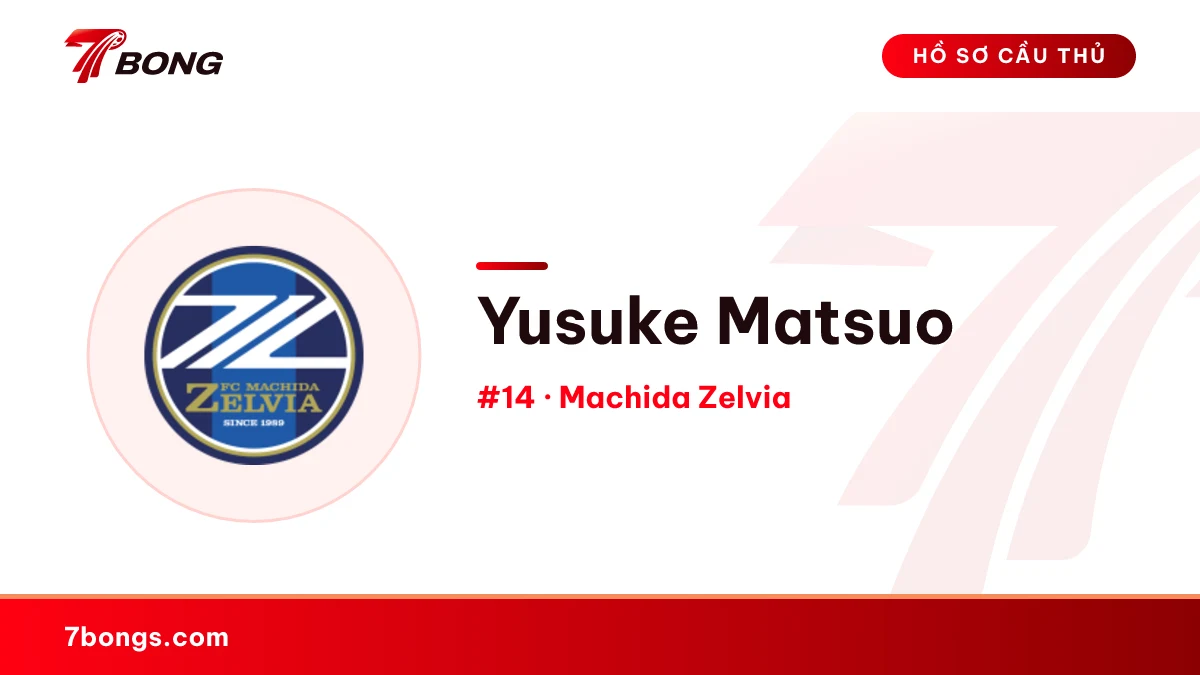 Yusuke Matsuo — Machida Zelvia