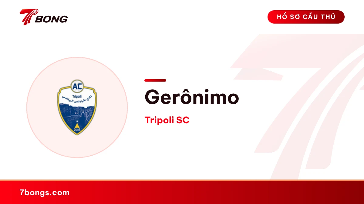 Gerônimo — Tripoli SC