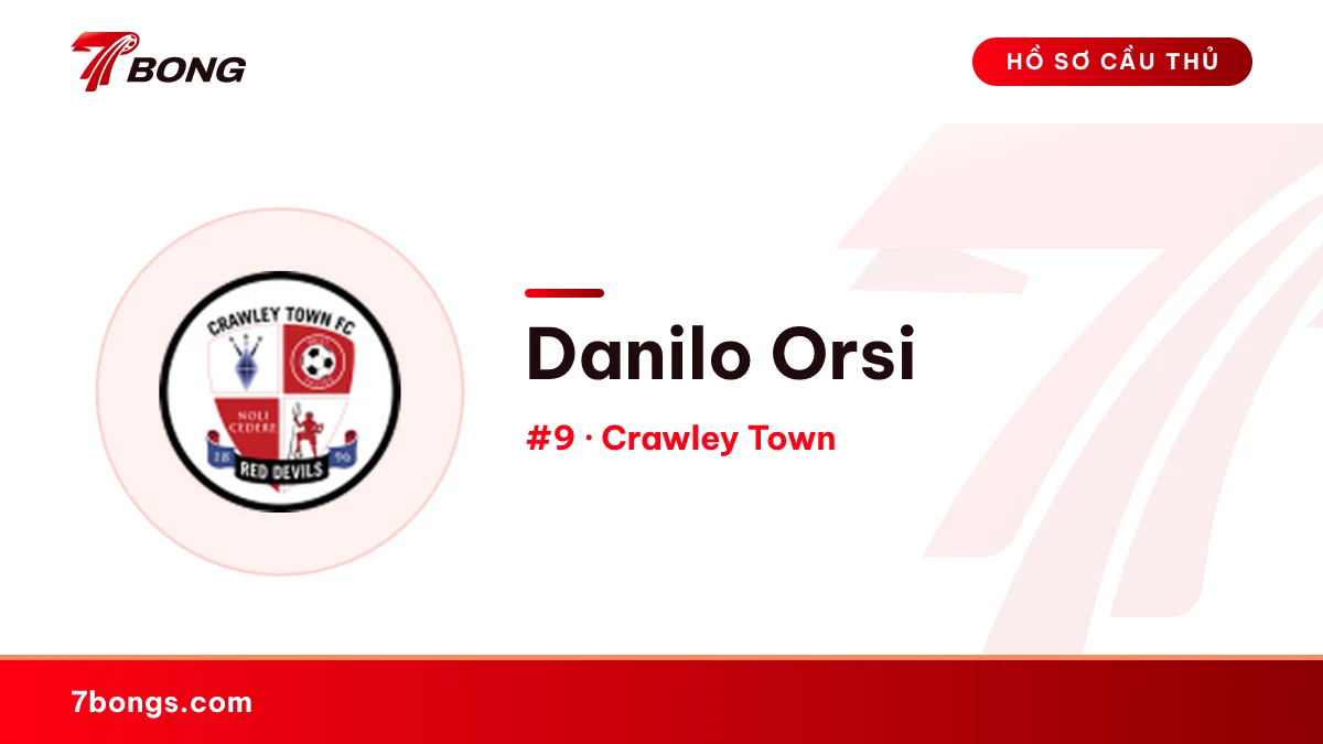 Danilo Orsi — Crawley Town