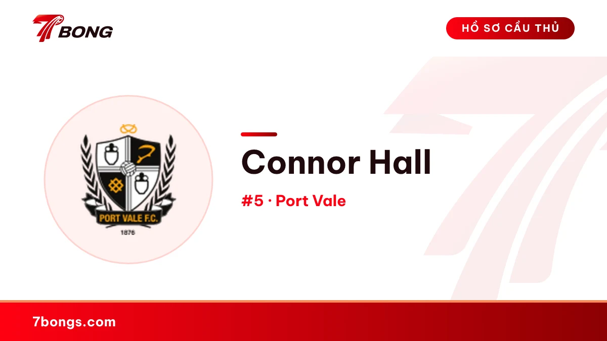 Connor Hall — Port Vale