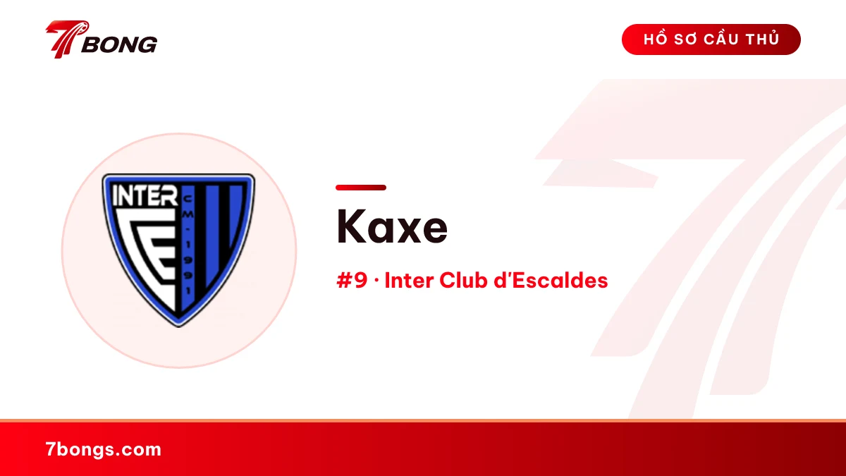 Kaxe — Inter Club d'Escaldes