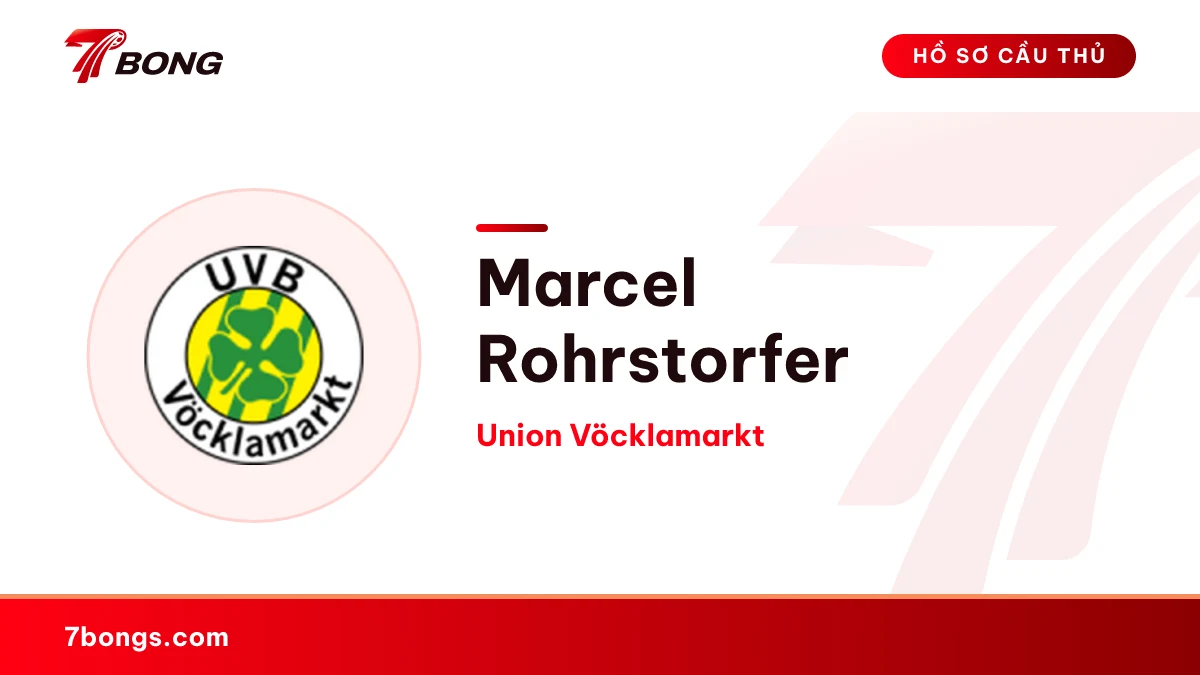 Marcel Rohrstorfer — Union Vöcklamarkt