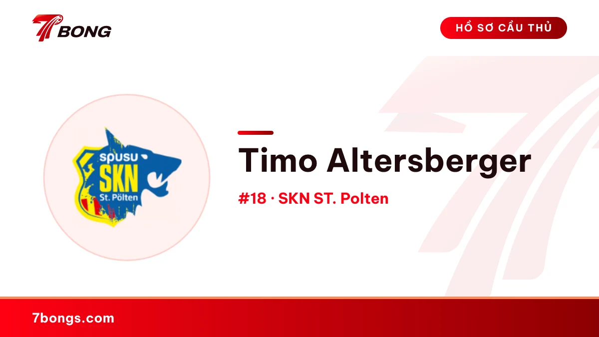 Timo Altersberger — SKN ST. Polten