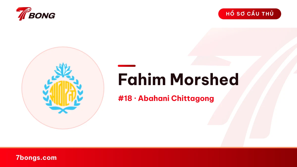 Fahim Morshed — Abahani Chittagong