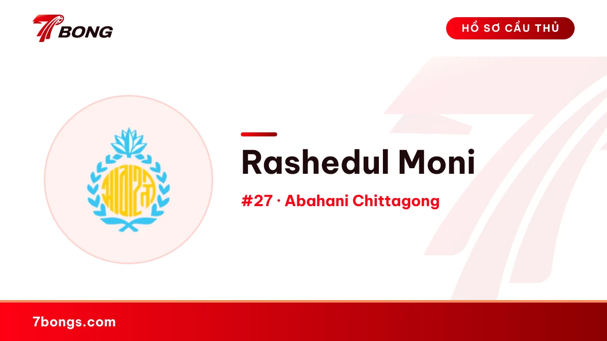 Rashedul Moni — Abahani Chittagong
