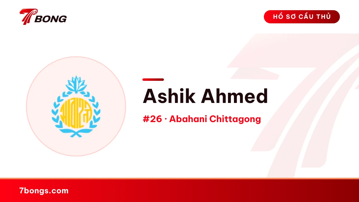 Ashik Ahmed — Abahani Chittagong