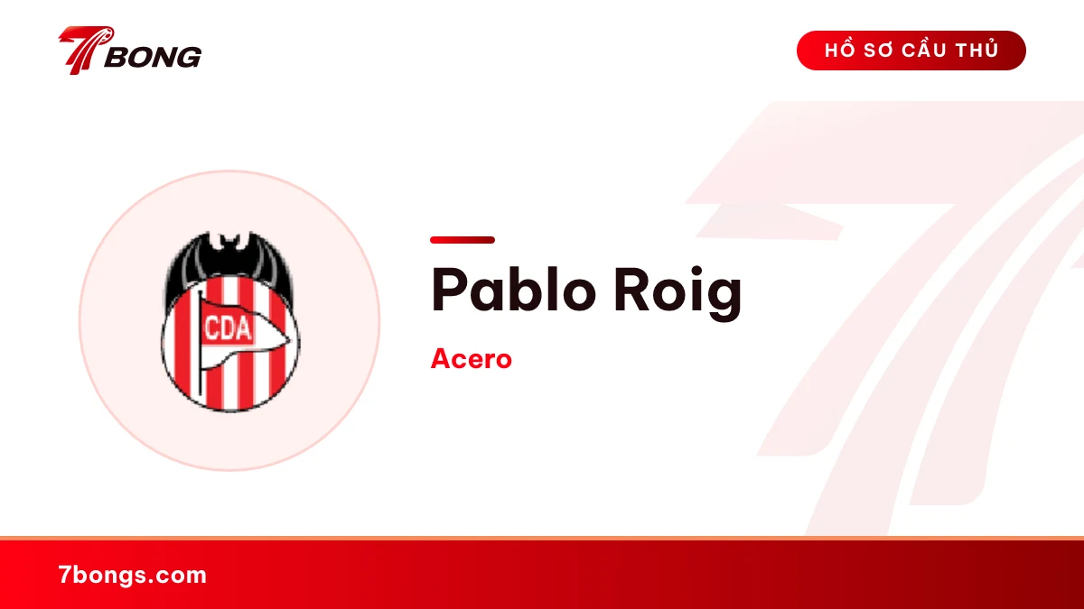 Pablo Roig — Acero