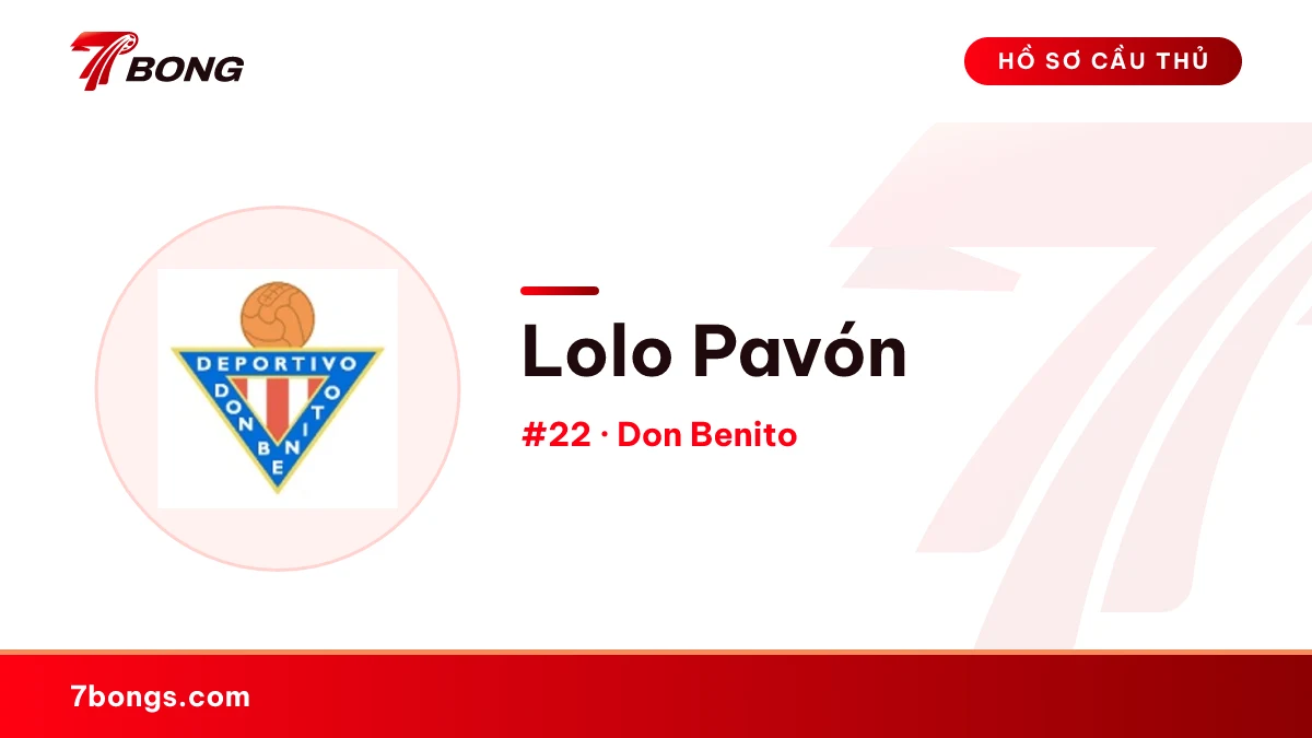 Lolo Pavón — Don Benito
