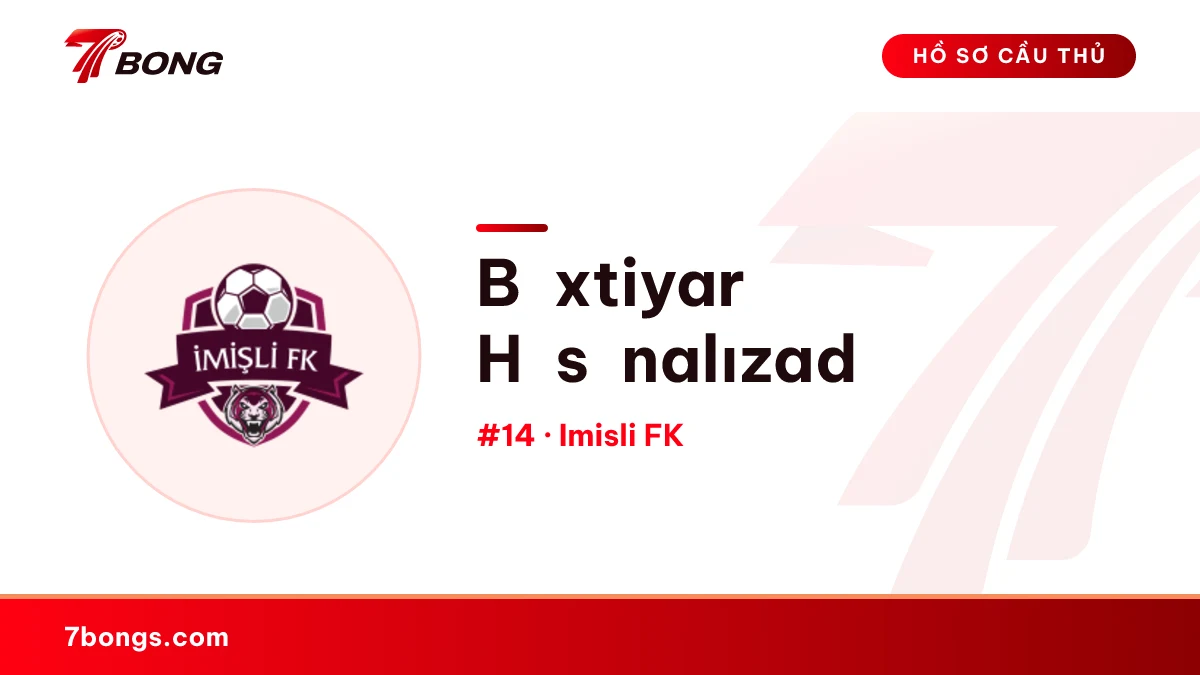 Bəxtiyar Həsənalızadə — Imisli FK