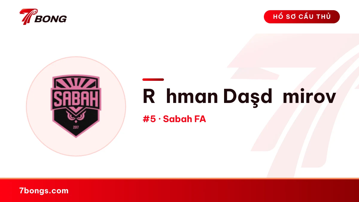 Rəhman Daşdəmirov — Sabah FA