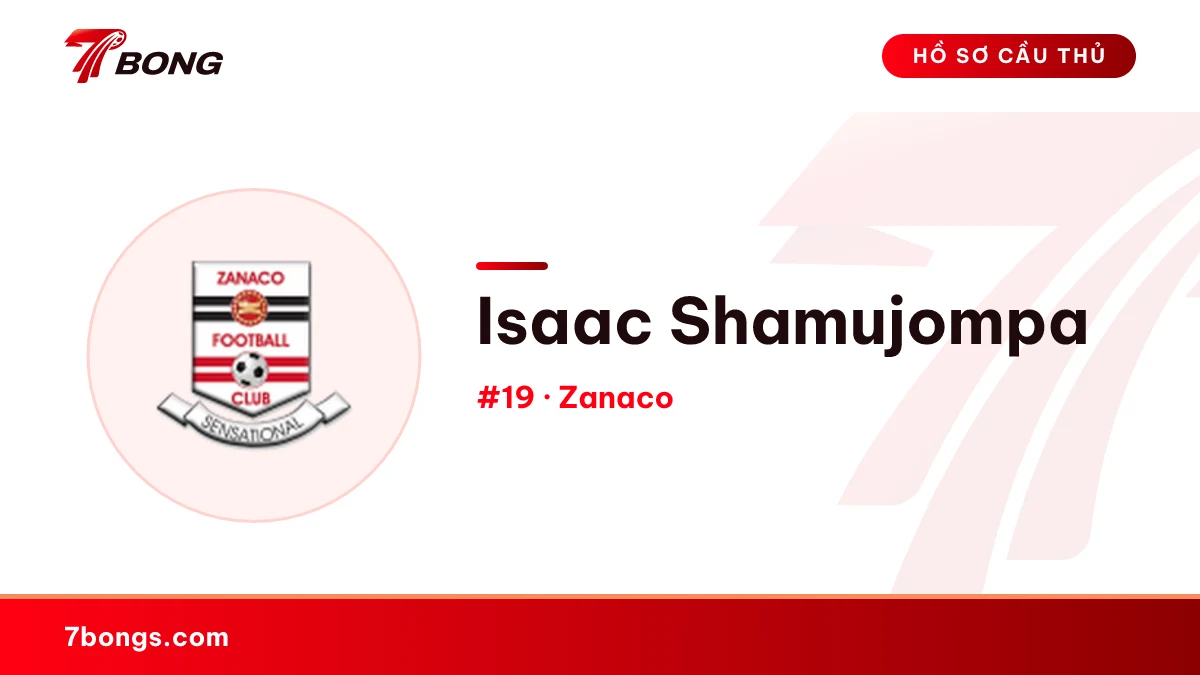 Isaac Shamujompa — Zanaco