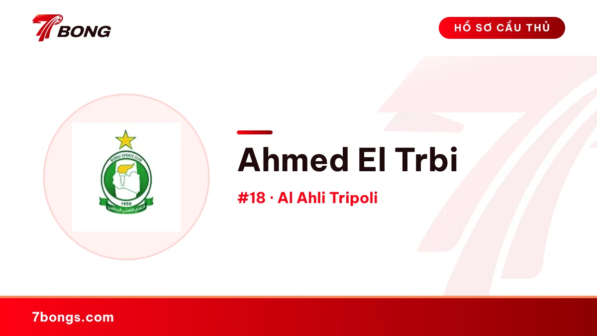 Ahmed El Trbi — Al Ahli Tripoli