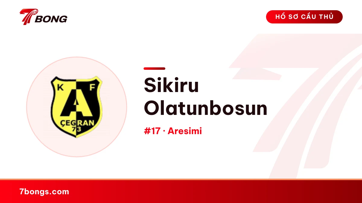 Sikiru Olatunbosun — Aresimi
