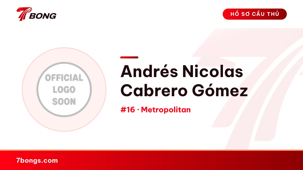 Andrés Nicolas Cabrero Gómez — Metropolitan