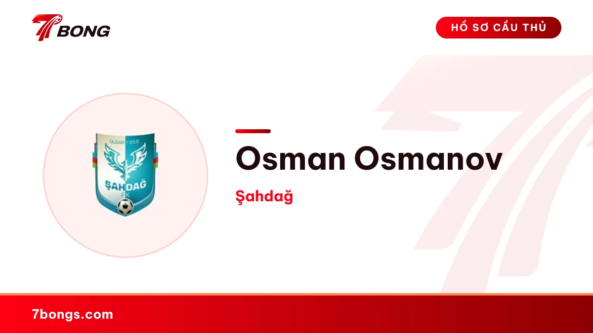 Osman Osmanov — Şahdağ