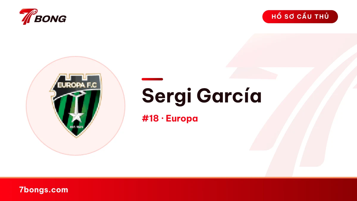 Sergi García — Europa