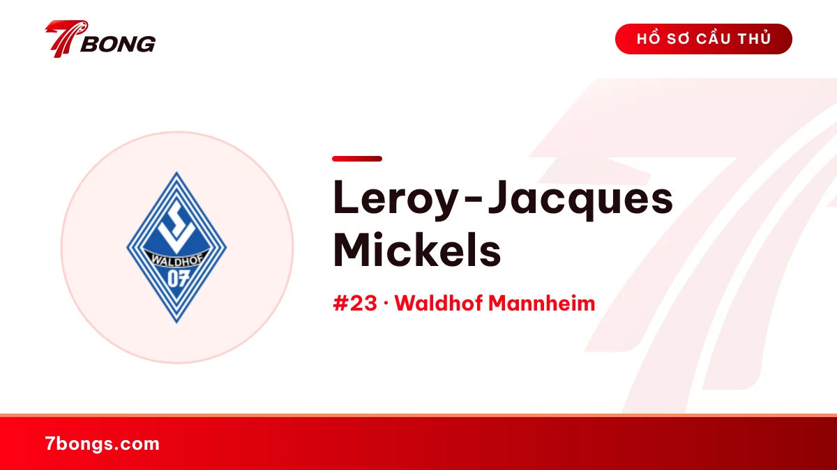 Leroy-Jacques Mickels — Waldhof Mannheim