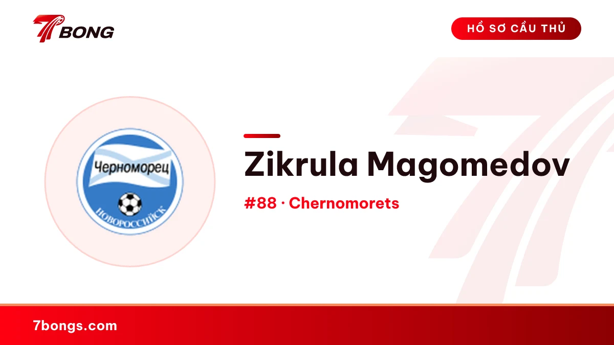 Zikrula Magomedov — Chernomorets