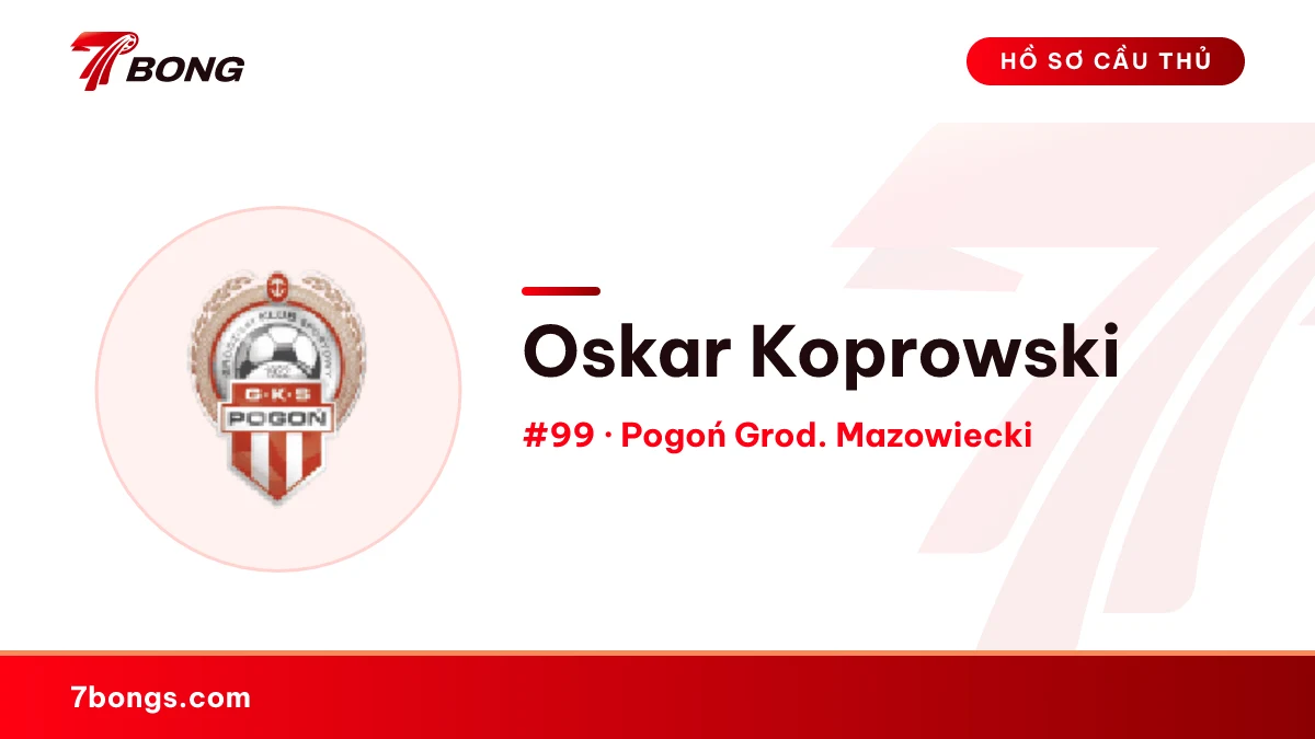 Oskar Koprowski — Pogoń Grod. Mazowiecki