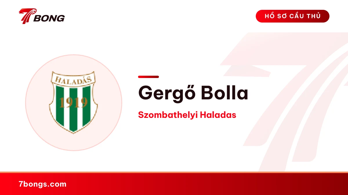 Gergő Bolla — Szombathelyi Haladas