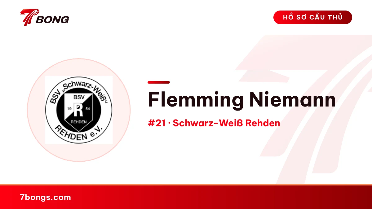 Flemming Niemann — Schwarz-Weiß Rehden