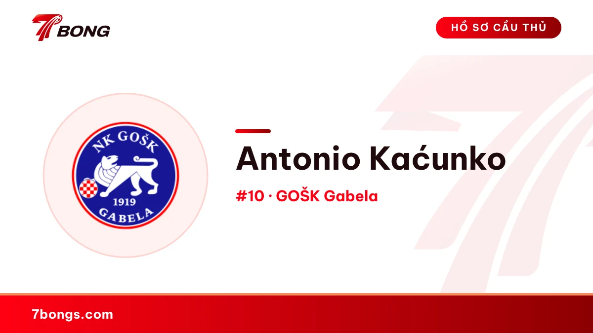 Antonio Kaćunko — GOŠK Gabela
