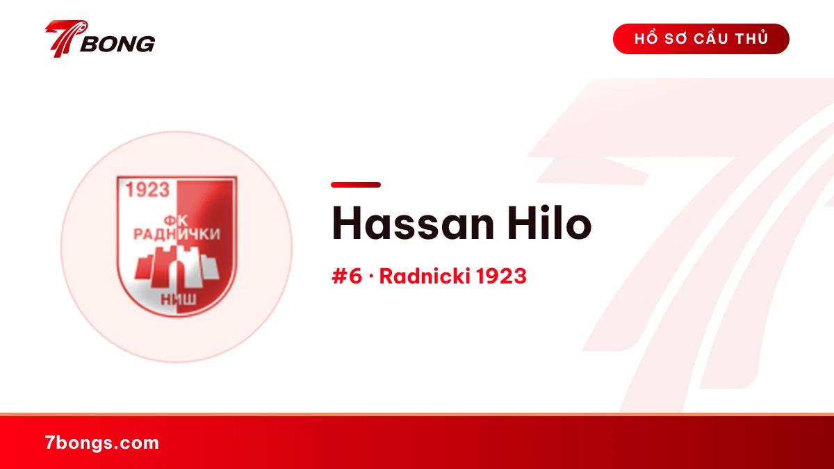 Hassan Hilo — Radnicki 1923