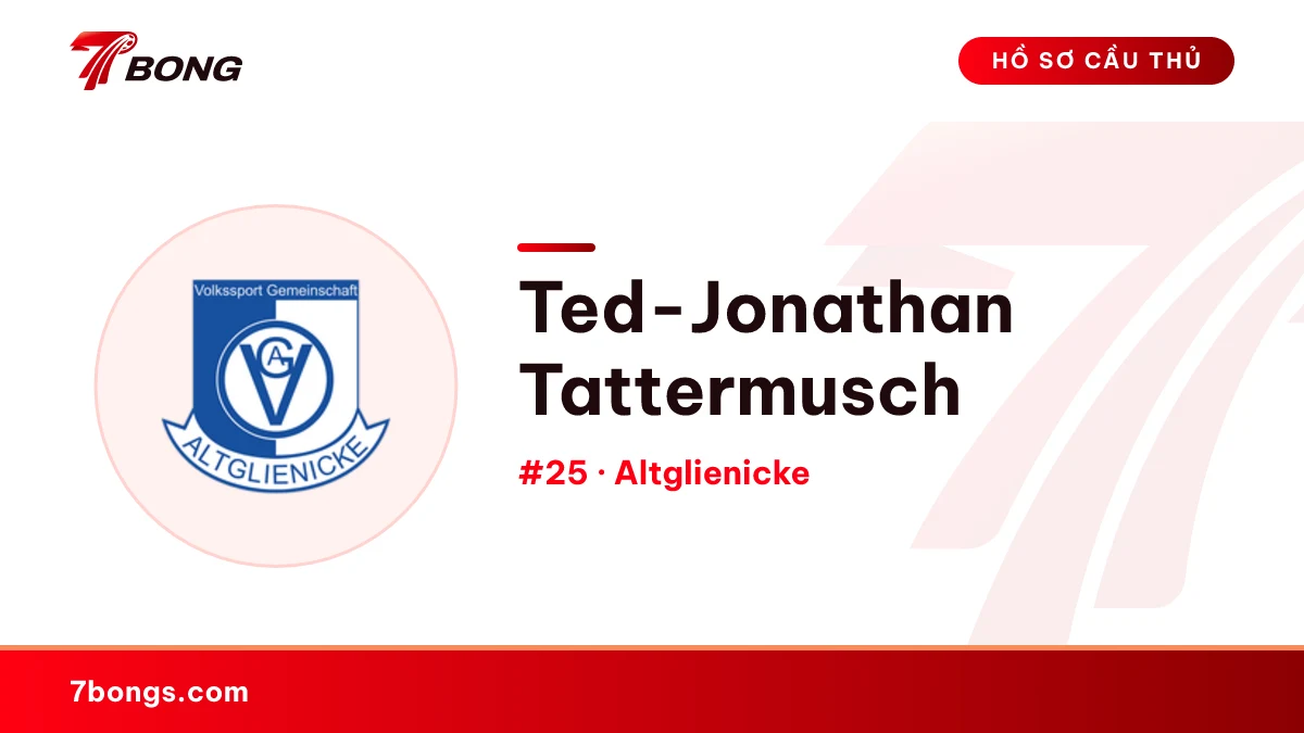 Ted-Jonathan Tattermusch — Altglienicke