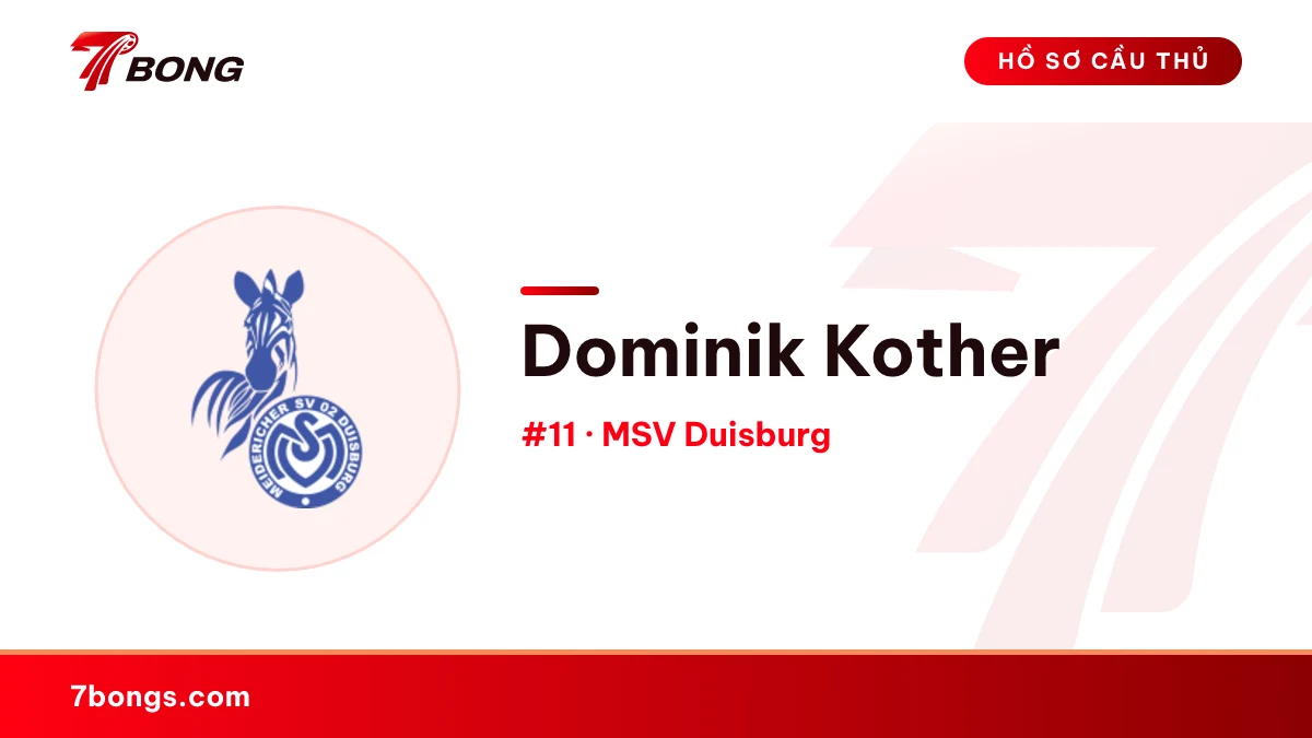 Dominik Kother — MSV Duisburg