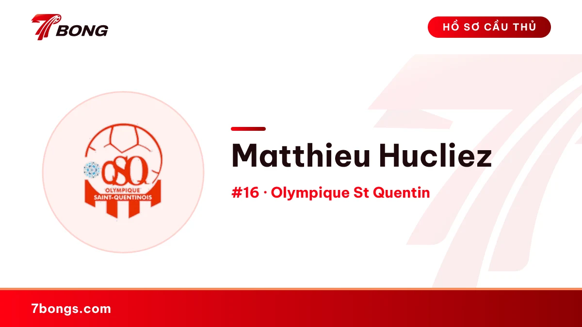 Matthieu Hucliez — Olympique St Quentin