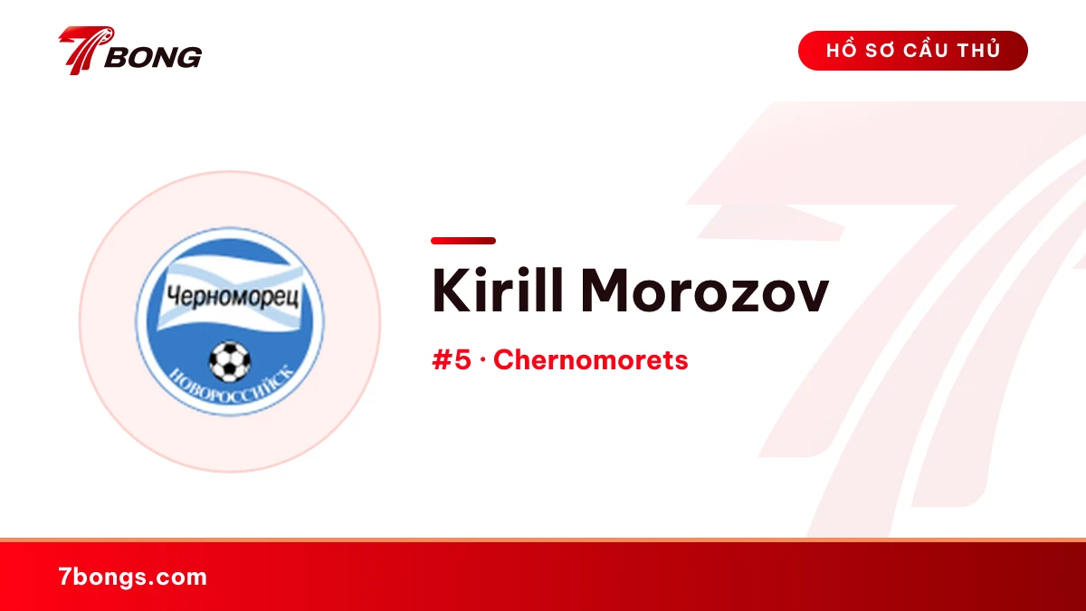 Kirill Morozov — Chernomorets