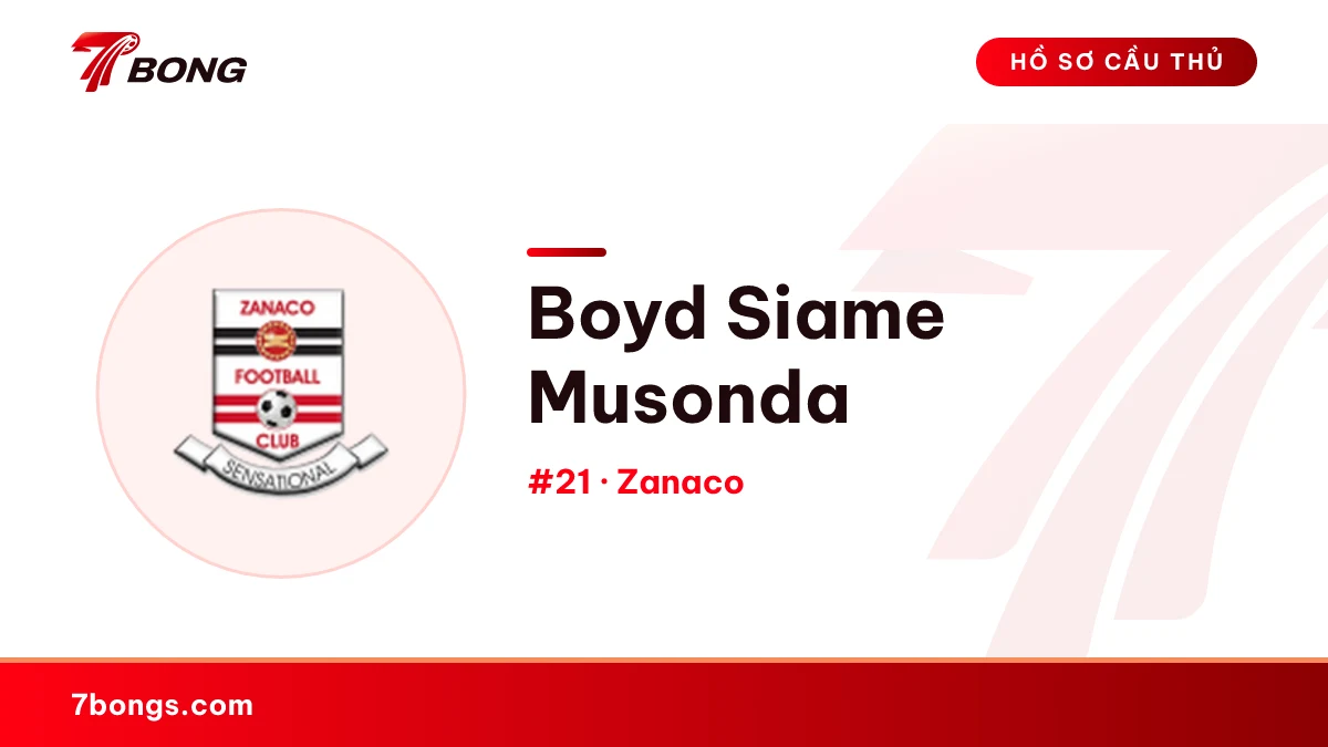 Boyd Siame Musonda — Zanaco