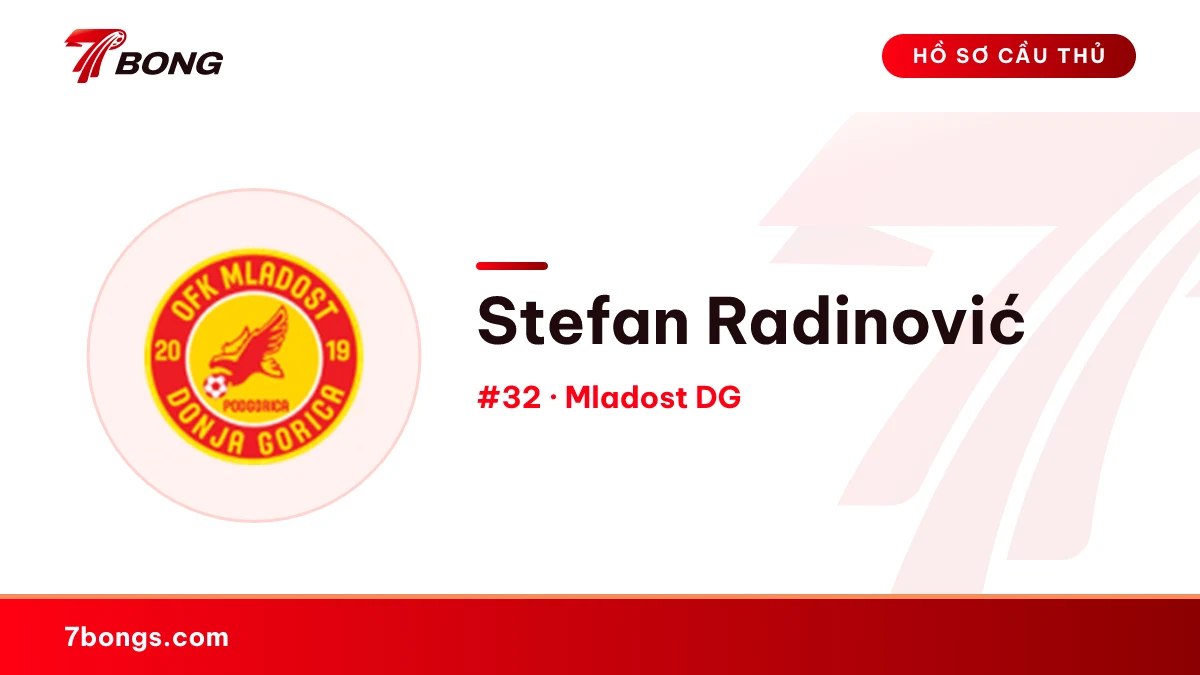 Stefan Radinović — Mladost DG