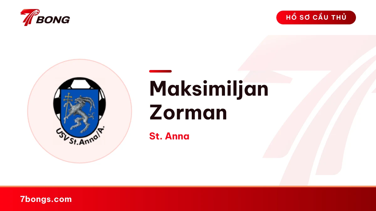 Maksimiljan Zorman — St. Anna