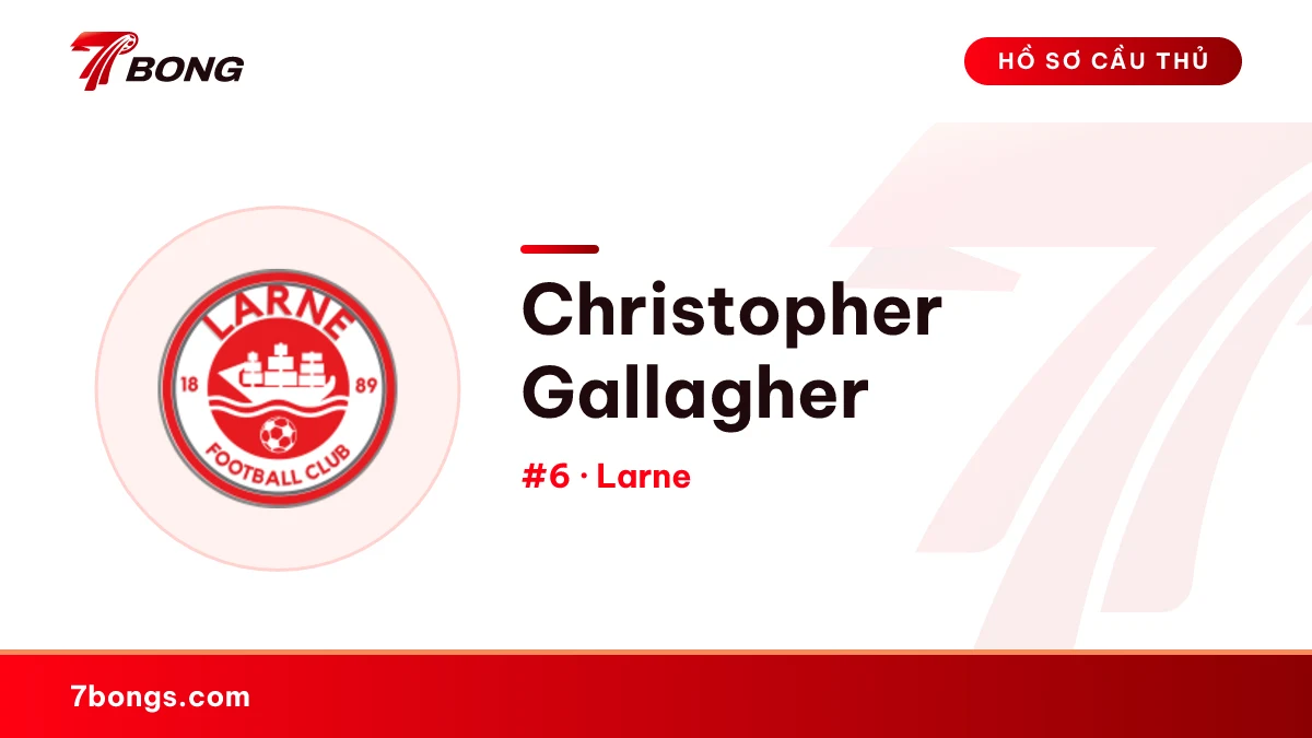 Christopher Gallagher — Larne